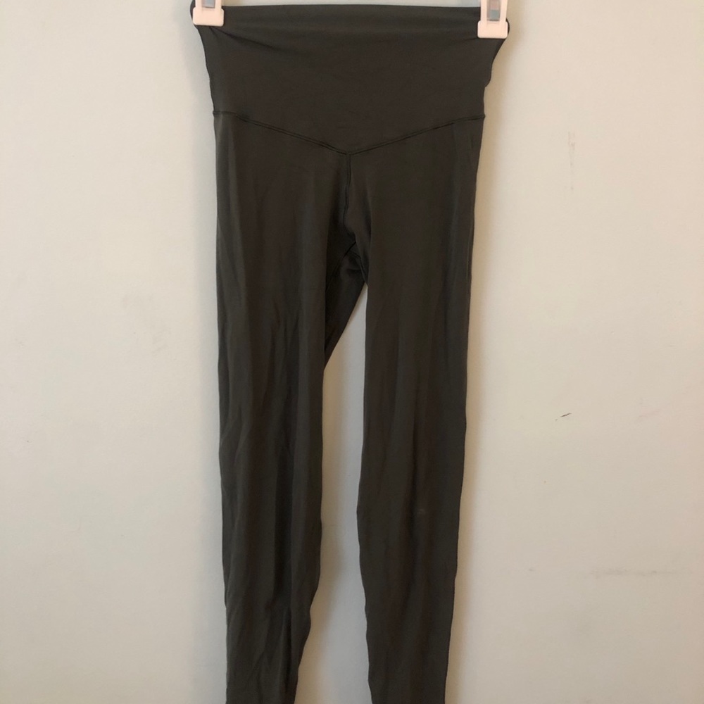 aerie olive green chill leggings